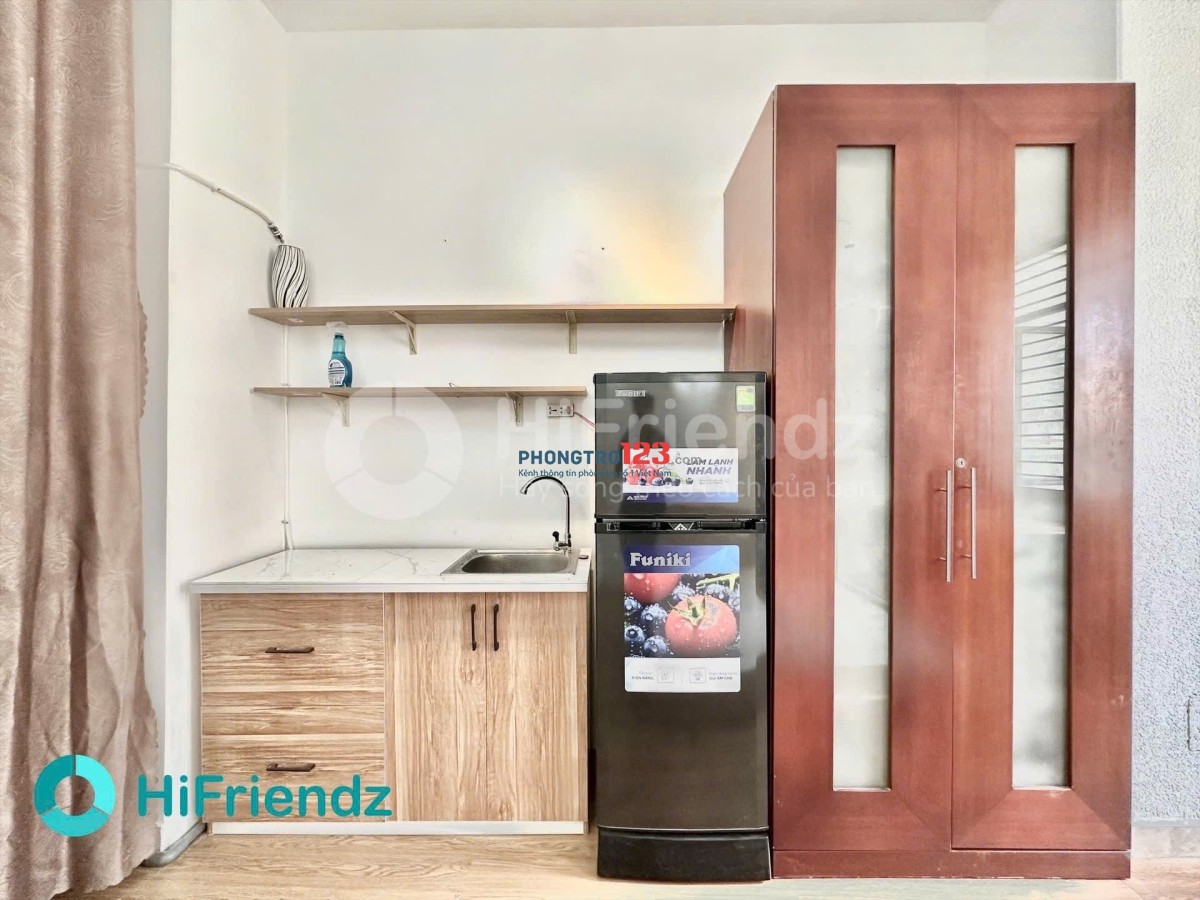PHÒNG 35m2 BAN CÔNG LỚN SIÊU THOÁNG FULL NỘI THẤT MỚI TIỆN ĐI QUẬN 1,3- LÊ VĂN SỸ, PHÚ NHUẬN