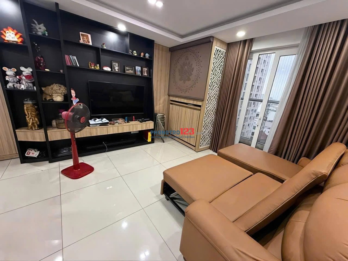 Chung cư Hoa Sen, đầy đủ nội thất 110m2, 3PN, Giá thuê 14,5