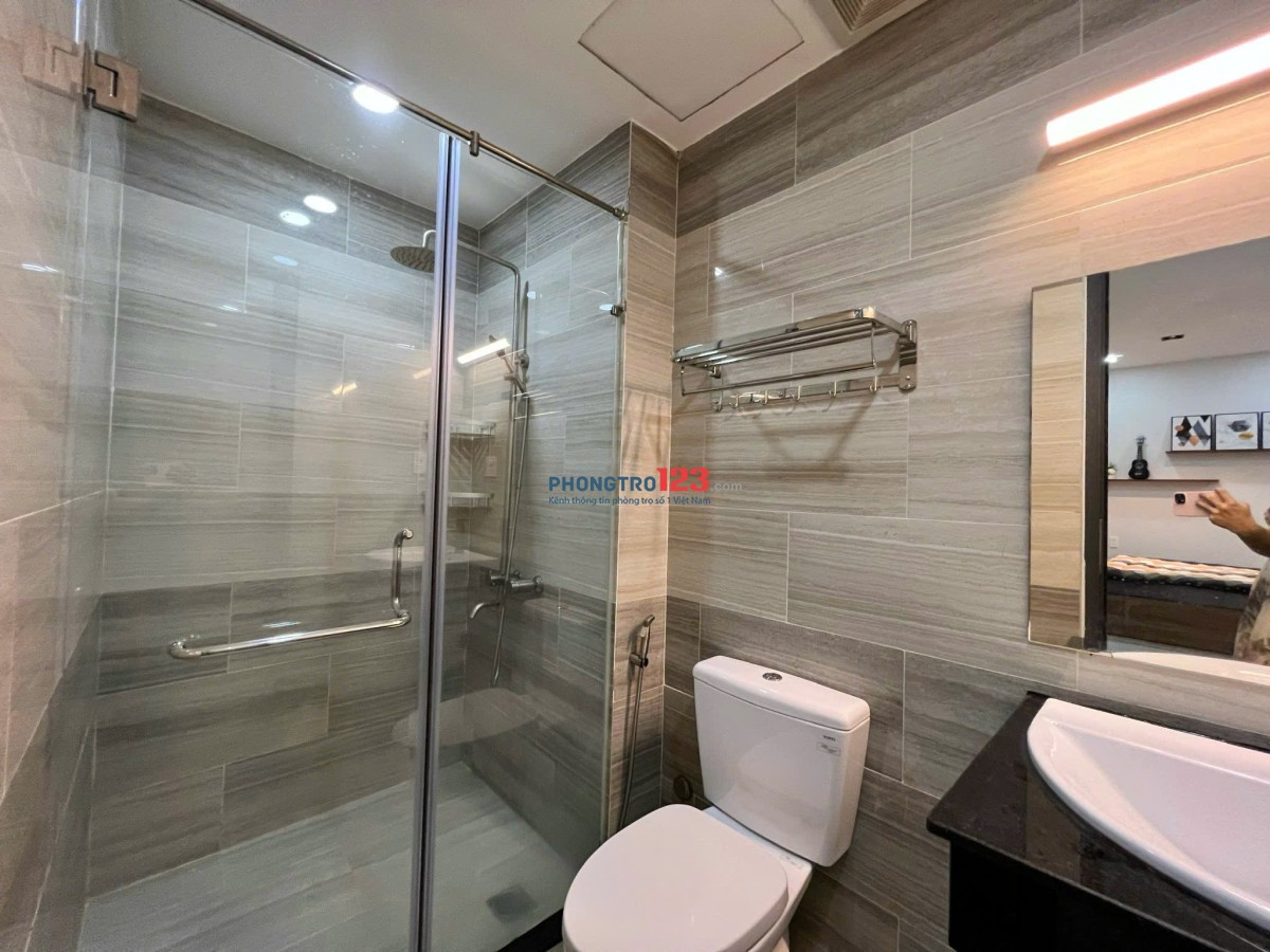 PHÒNG 35m2 PHÒNG LỚN – FULL NỘI THẤT MỚI NGAY HÀNG XANH | NGUYỄN GIA TRÍ, BÌNH THẠNH