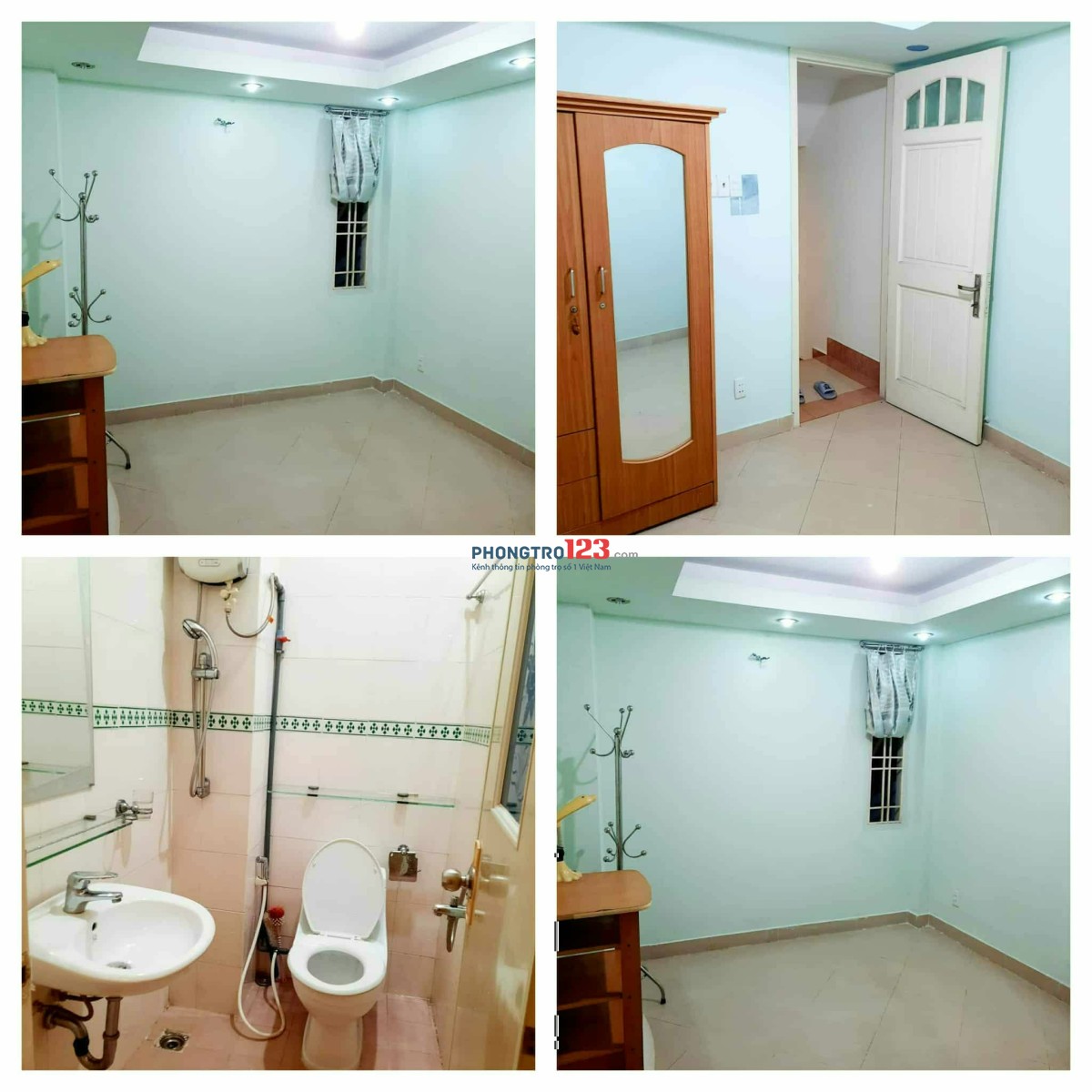 Cho Thuê Phòng Q3.rộng rãi thoải mái.cửa sổ.nội thất đầy đủ 2tr9