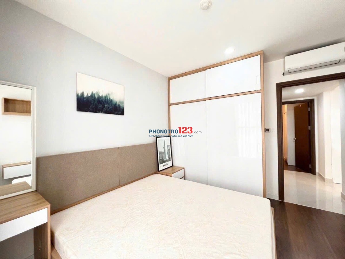 Cộng Hoà Plaza căn hộ rộng 76m2-2p ngủ-NTCC- giá 14tr/tháng