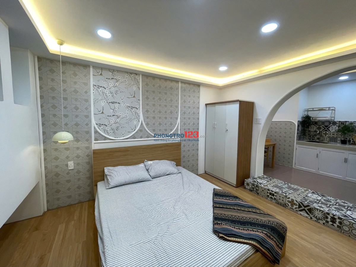 Căn hộ Mini Dạng 1PN Full Nội Thất Gần Hàng Xanh, Chợ Bà Chiểu – Chu Văn An, Bình Thạnh