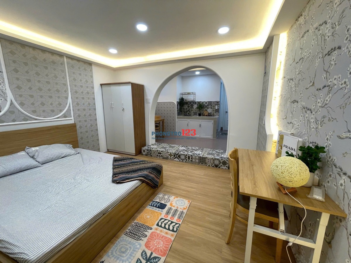Căn hộ Mini Dạng 1PN Full Nội Thất Gần Hàng Xanh, Chợ Bà Chiểu – Chu Văn An, Bình Thạnh
