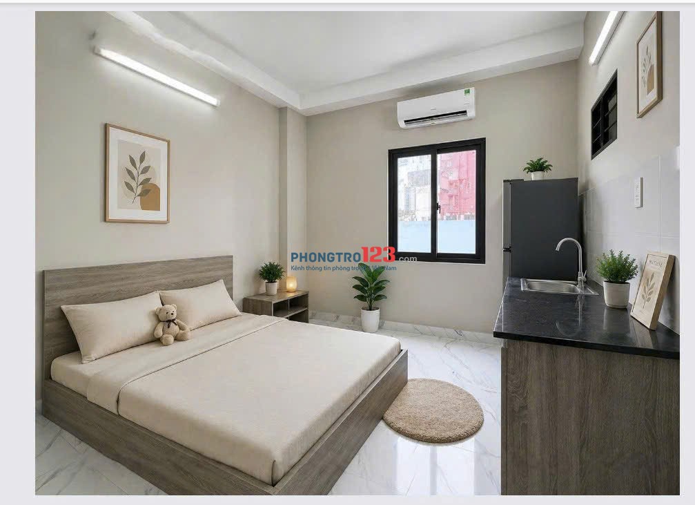Cho Thuê Căn Hộ Cao Cấp Có Bancon full Nội Thất Nguyễn Bỉnh Khiêm - Bình Thạnh
