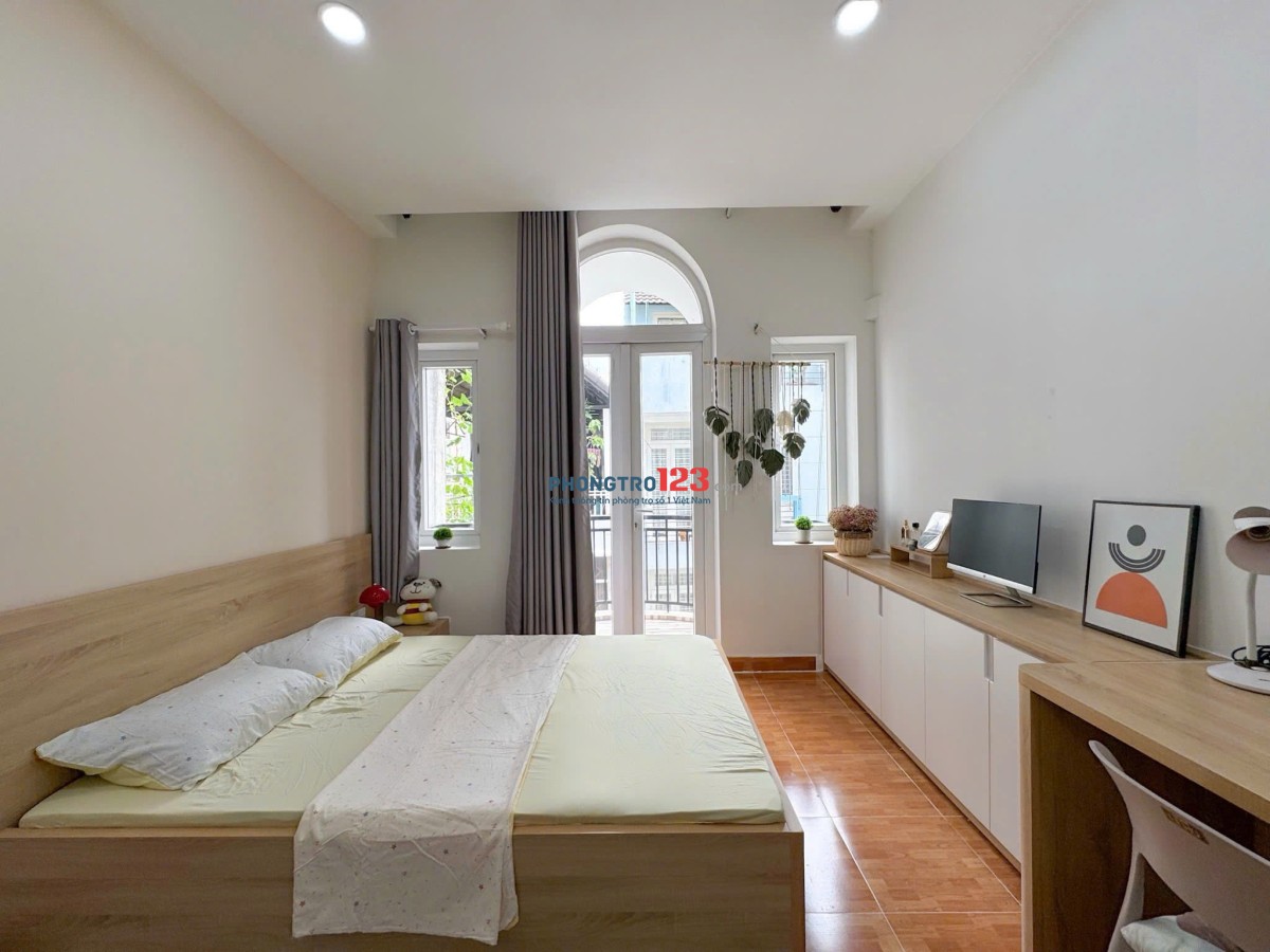PHÒNG 45m2 MỚI SIÊU ĐẸP – BAN CÔNG LỚN GIÁP QUẬN 1 | FULL NỘI THẤT MỚI | ĐIỆN BIÊN PHỦ, BÌNH THẠNH