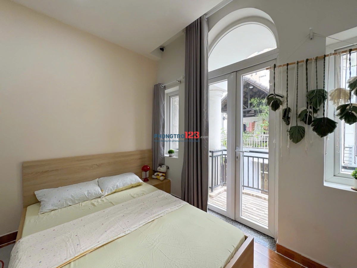 PHÒNG 45m2 MỚI SIÊU ĐẸP – BAN CÔNG LỚN GIÁP QUẬN 1 | FULL NỘI THẤT MỚI | ĐIỆN BIÊN PHỦ, BÌNH THẠNH