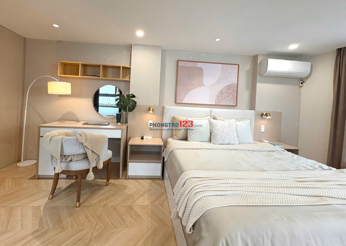 CHO THUÊ CĂN HỘ 1PN FULL NỘI THẤT PHẠM NGỌC THẠCH, QUẬN 3