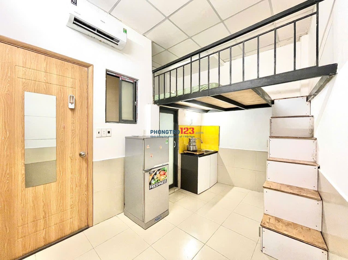 PHÒNG GÁC LỬNG FULL NỘI THẤT MỚI TẠI NƠ TRANG LONG NGAY HỌC VIỆN CÁN BỘ, GẦN BẾN XE MIỀN ĐÔNG