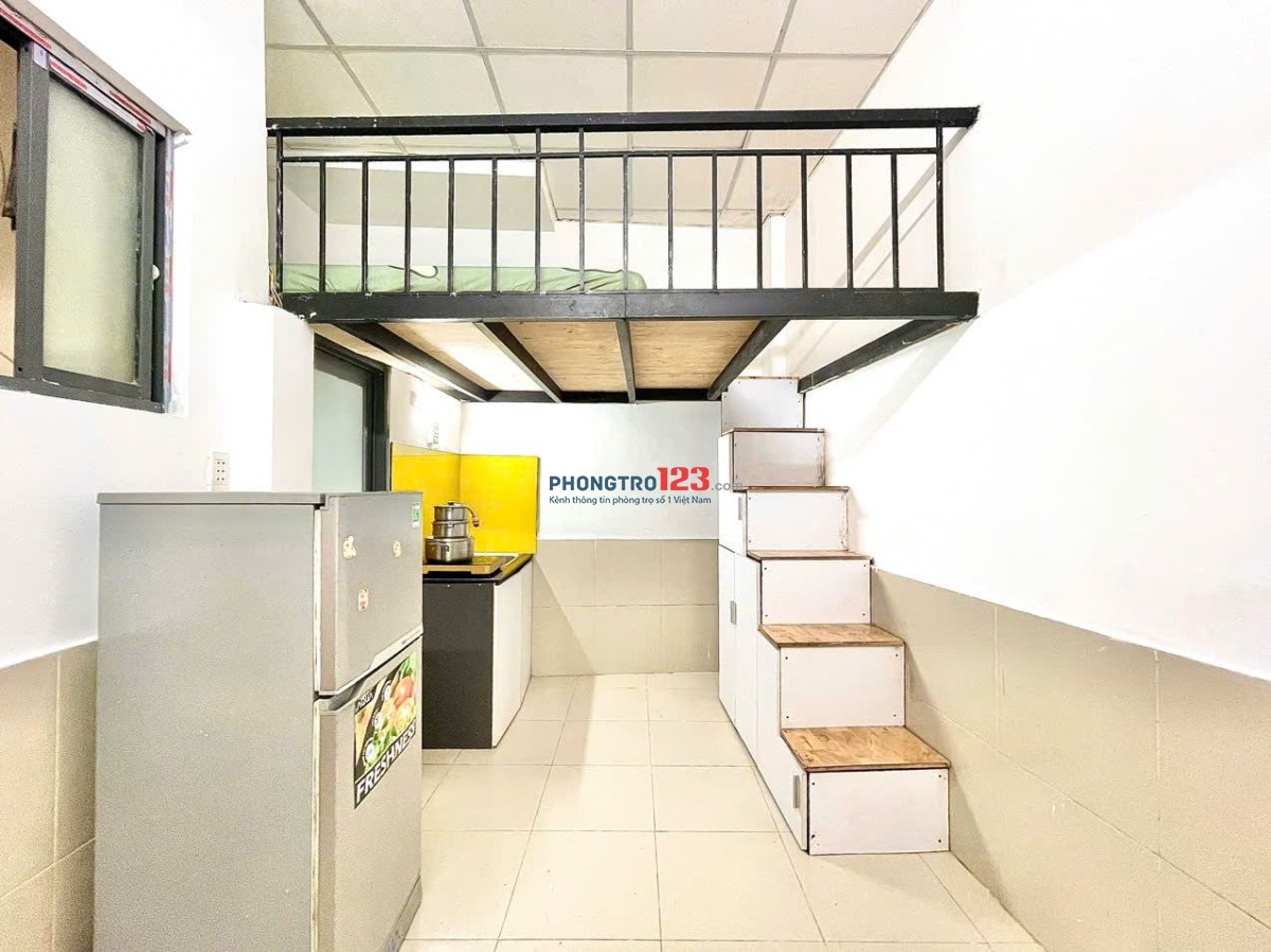 PHÒNG GÁC LỬNG FULL NỘI THẤT MỚI TẠI NƠ TRANG LONG NGAY HỌC VIỆN CÁN BỘ, GẦN BẾN XE MIỀN ĐÔNG