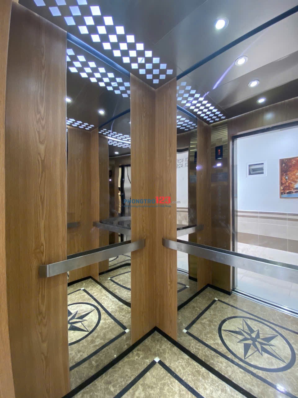 Cho thuê phòng gác, rộng thoáng, ở 3–4 người, thang máy – Chu Văn An, Bình Thạnh gần FTU2, UTH, VLU