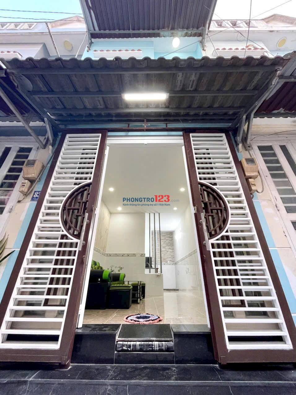 Cho thuê nhà riêng hẻm Phan Đăng Lưu 1 trệt 1 lầu giá thuê 14tr/tháng
