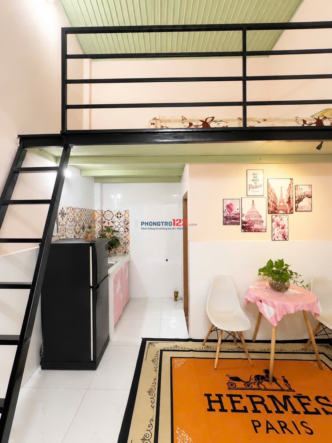 Cho thuê duplex cửa sổ thoáng mátPhan Văn Trị