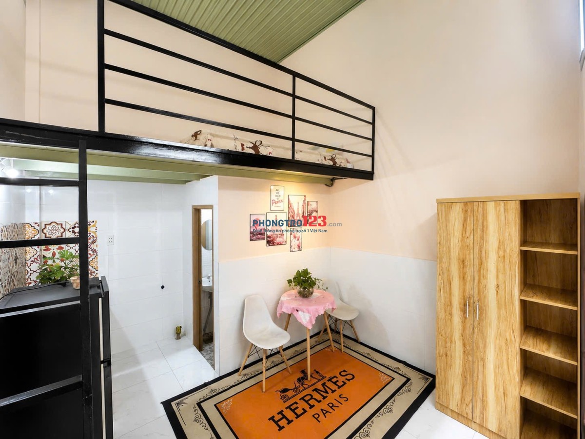Cho thuê duplex cửa sổ thoáng mátPhan Văn Trị