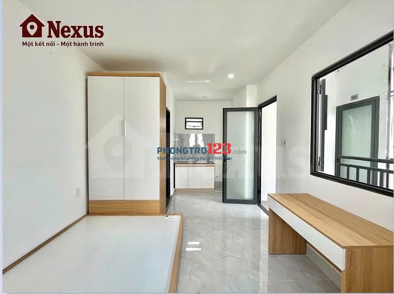 Cho thuê studio full nội thất Studio Ban công 165 Nguyễn Thái Sơn (Gò Vấp)