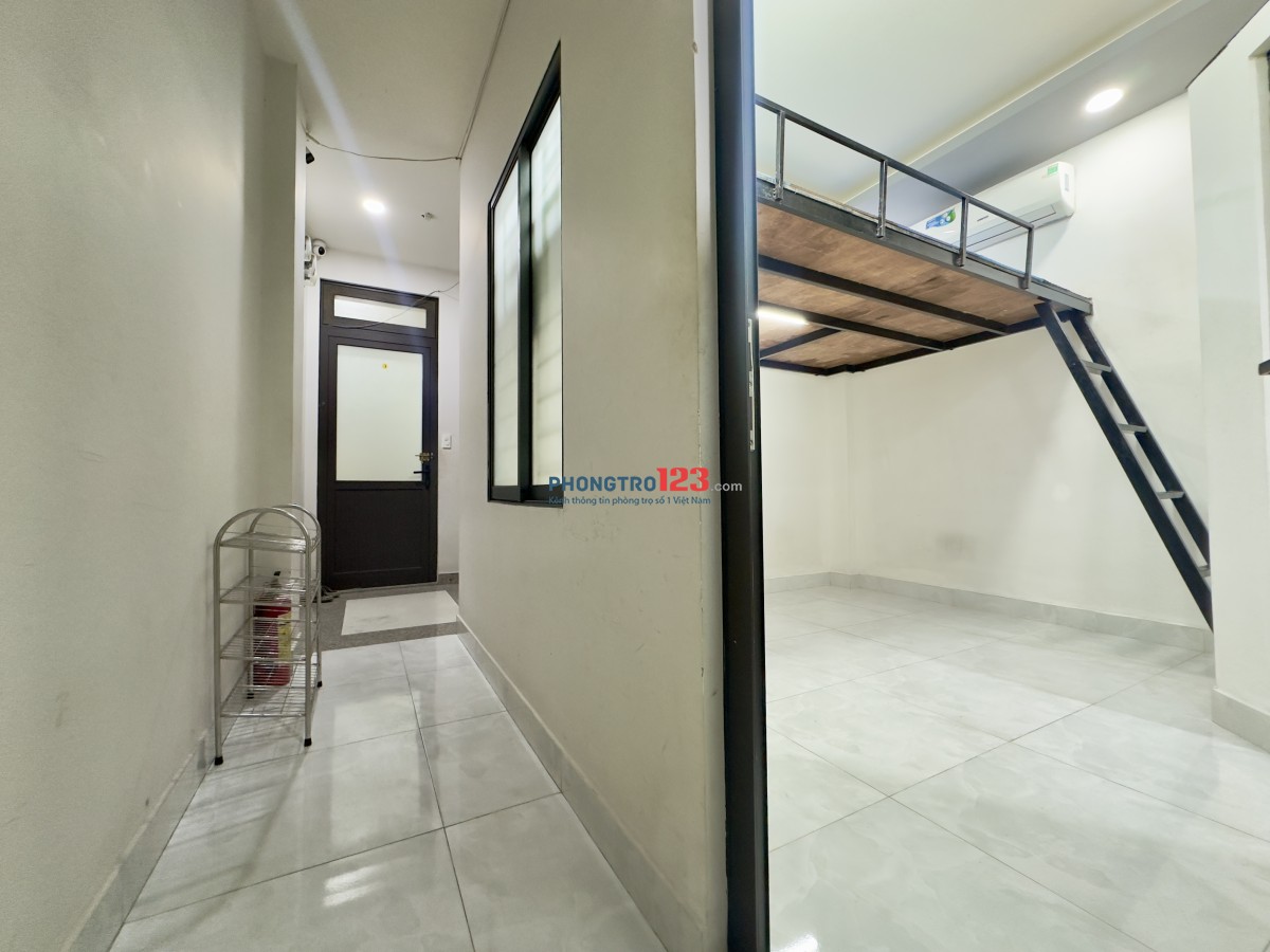 Phòng có gác đầy đủ nội thất giá rẻ tại 116/46 Dương Quảng Hàm p5 Gò Vấp gần ĐH Văn Lang