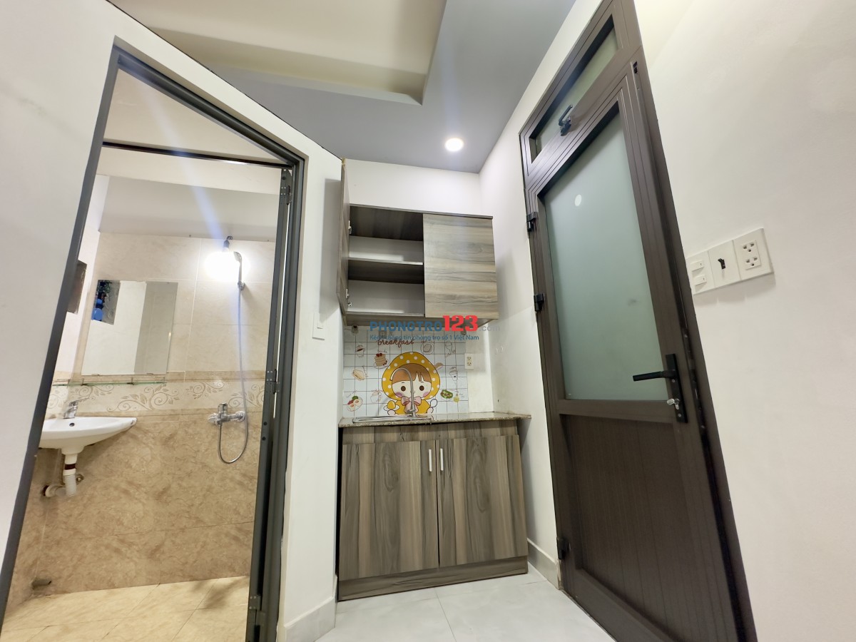Phòng có gác đầy đủ nội thất giá rẻ tại 116/46 Dương Quảng Hàm p5 Gò Vấp gần ĐH Văn Lang