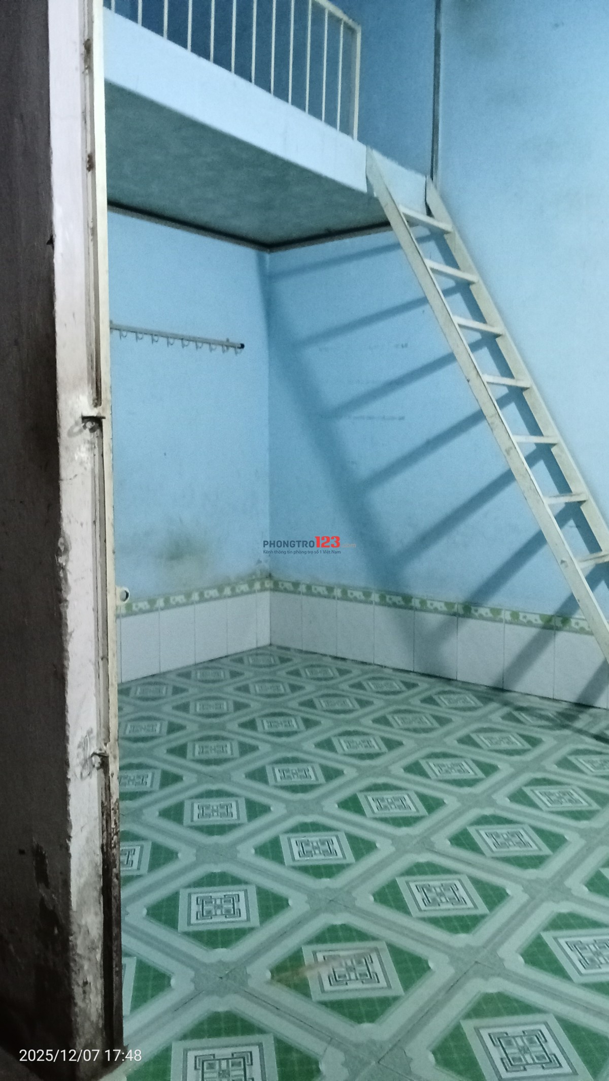 Cho thuê phòng trọ thoáng mát 1,2tr/th yên tĩnh đường lộ ô tô