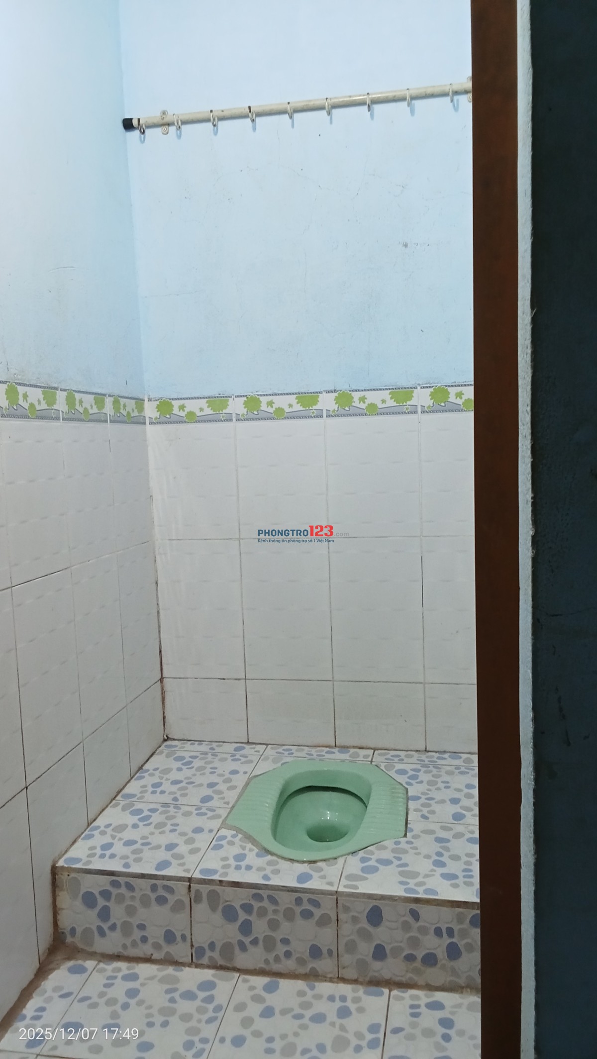 Cho thuê phòng trọ thoáng mát 1,2tr/th yên tĩnh đường lộ ô tô