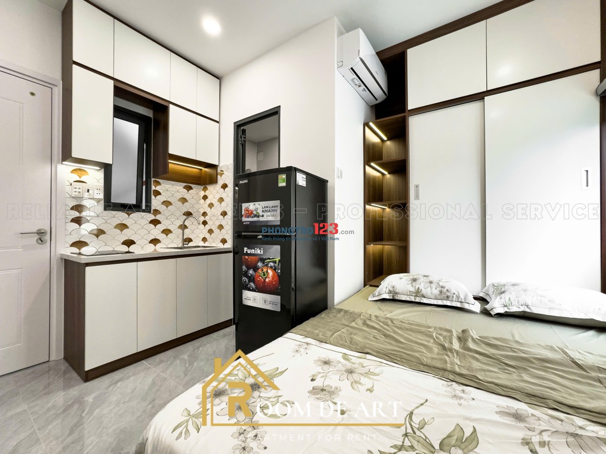 Cho thuê phòng cửa sổ trời full nội thất gần đh kinh tế - đh hoa sen - đh sài gòn - đh sư phạm