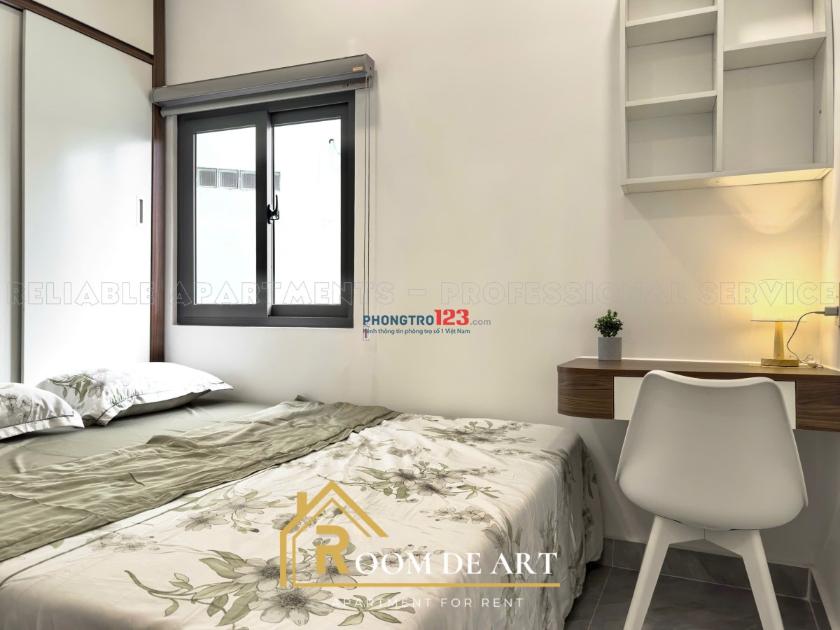 Cho thuê phòng cửa sổ trời full nội thất gần đh kinh tế - đh hoa sen - đh sài gòn - đh sư phạm