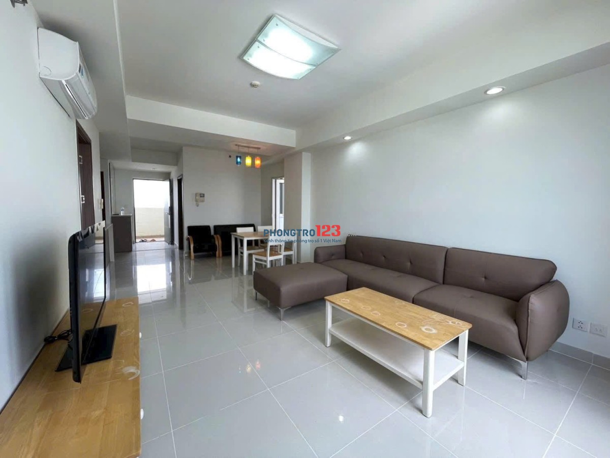 Chung cư Khuông Việt-Tân Phú có 3 PN, 2WC đầy đủ nội thất giá 13,5 tr/th