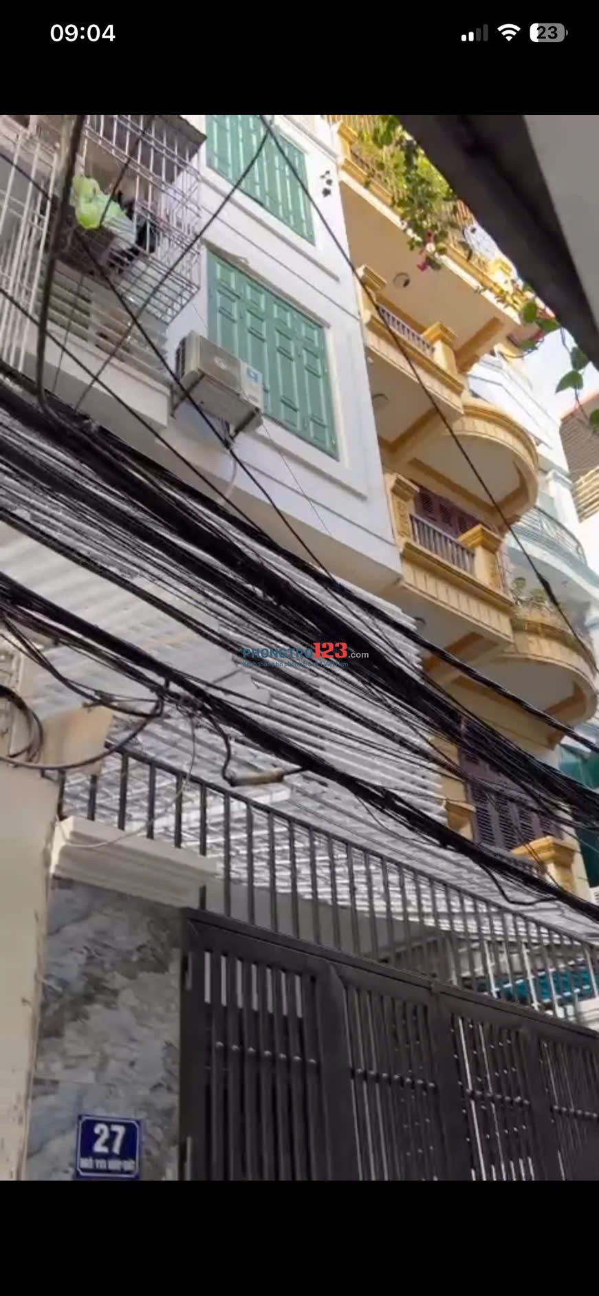 Cho thuê phòng ngõ 191 Giáp Bát Giá: 3,8 triệu/tháng.