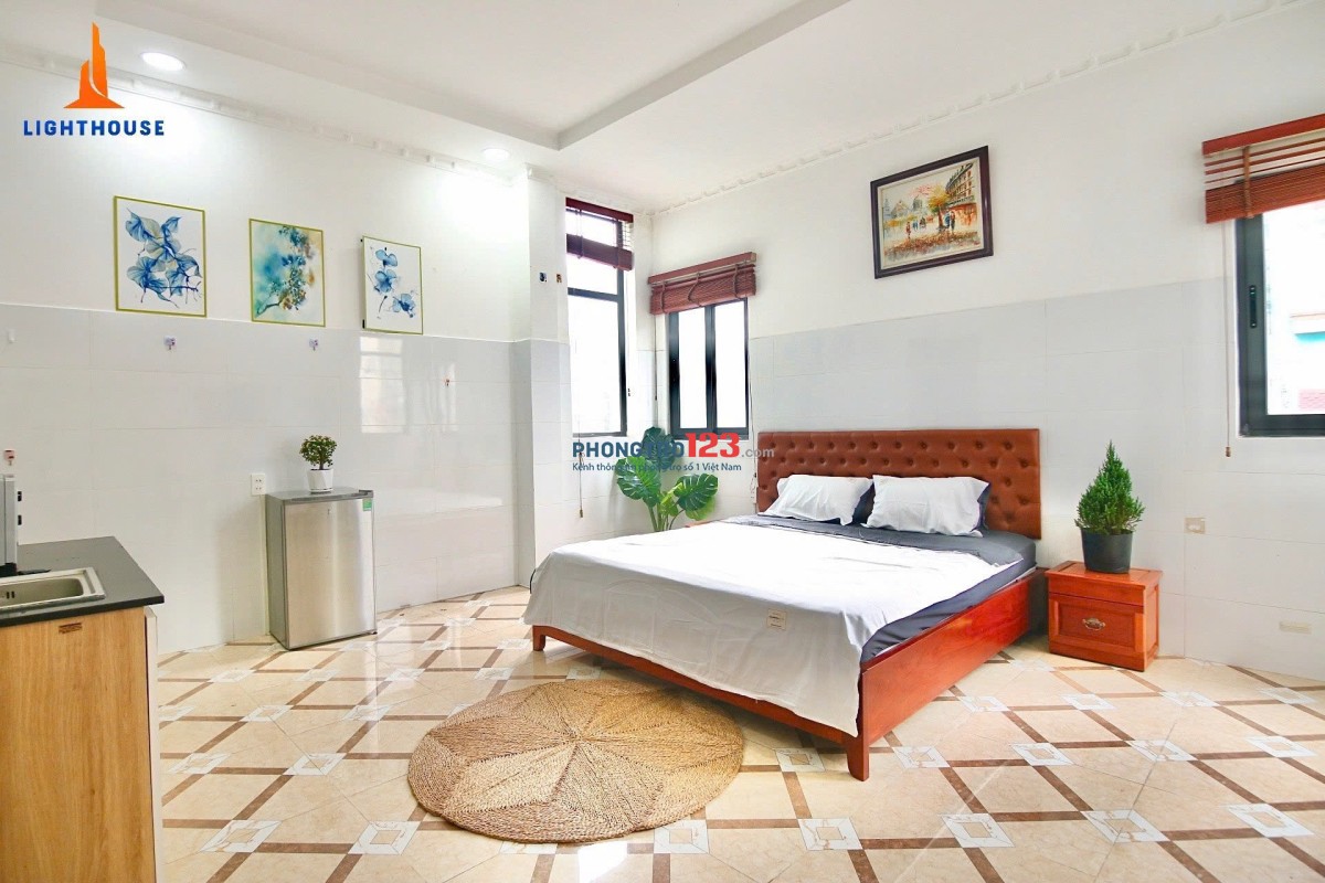 STUDIO FULL NỘI THẤT – Q10 – THANG MÁY, AN NINH 24/7