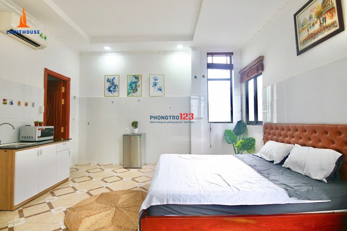 STUDIO FULL NỘI THẤT – Q10 – THANG MÁY, AN NINH 24/7