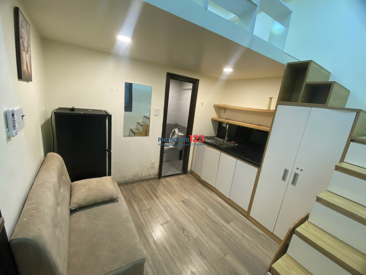 CHO THUÊ CĂN HỘ DUPLEX ( GÁC ) - GIÁ CỰC KÌ RẺ VỚI CĂN HỘ CÓ GÁC - QUẬN 4