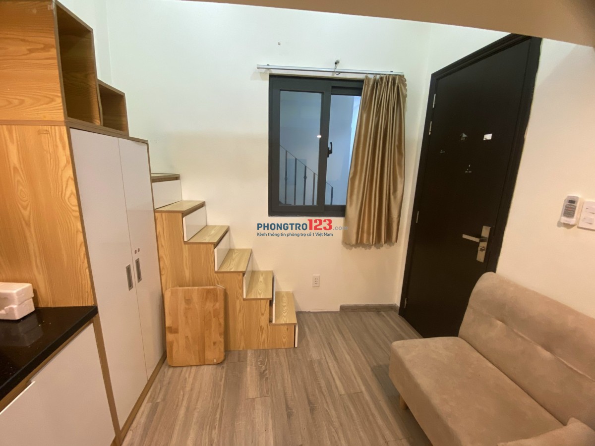CHO THUÊ CĂN HỘ DUPLEX ( GÁC ) - GIÁ CỰC KÌ RẺ VỚI CĂN HỘ CÓ GÁC - QUẬN 4