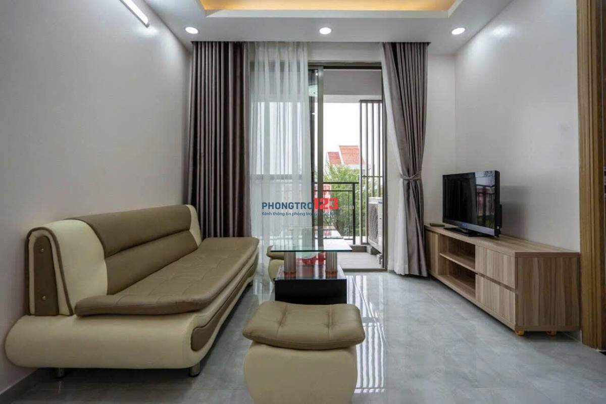 Chung cư Carillon-Hoàng Hoa Thám, 79m2, 2pn,ban công, giá thuê 13,5 tr/th full NT
