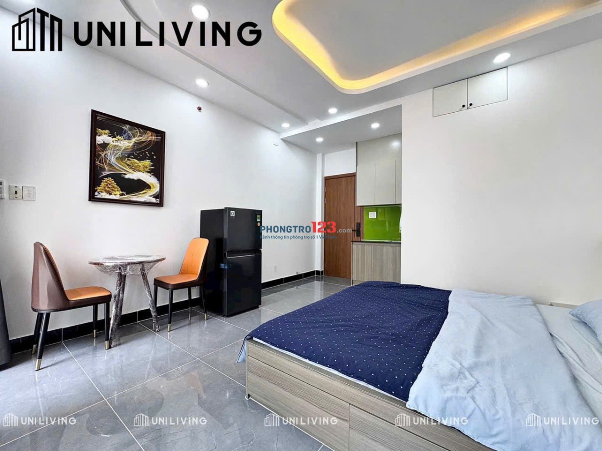 CHO THUÊ PHÒNG FULL NỘI THẤT BAN CÔNG THOÁNG ĐƯỜNG THÍCH QUẢNG ĐỨC PHÚ NHUẬN, SÁT Q1, Q3