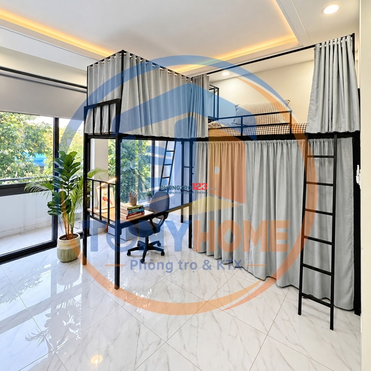 MINI DUPLEX NAM – BAN CÔNG THOÁNG – VẠN PHÚC CITY – CHỈ 2TR150