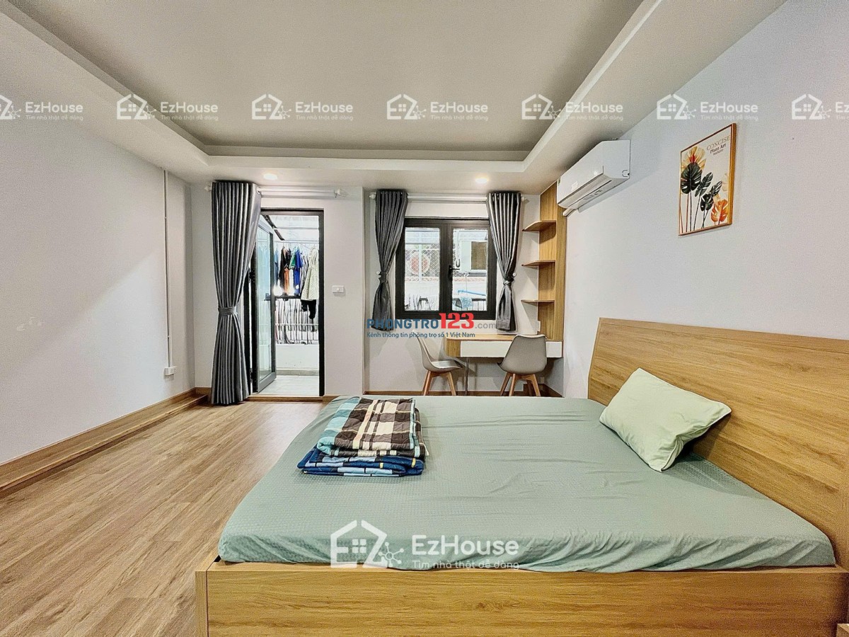 CHO THUÊ CĂN HỘ 1 PHÒNG NGỦ - FULL NỘI THẤT - BANCOL LỚN - MÁY GIẬT RIÊNG -BÙI ĐÌNH TÚY - BÌNH THẠNH