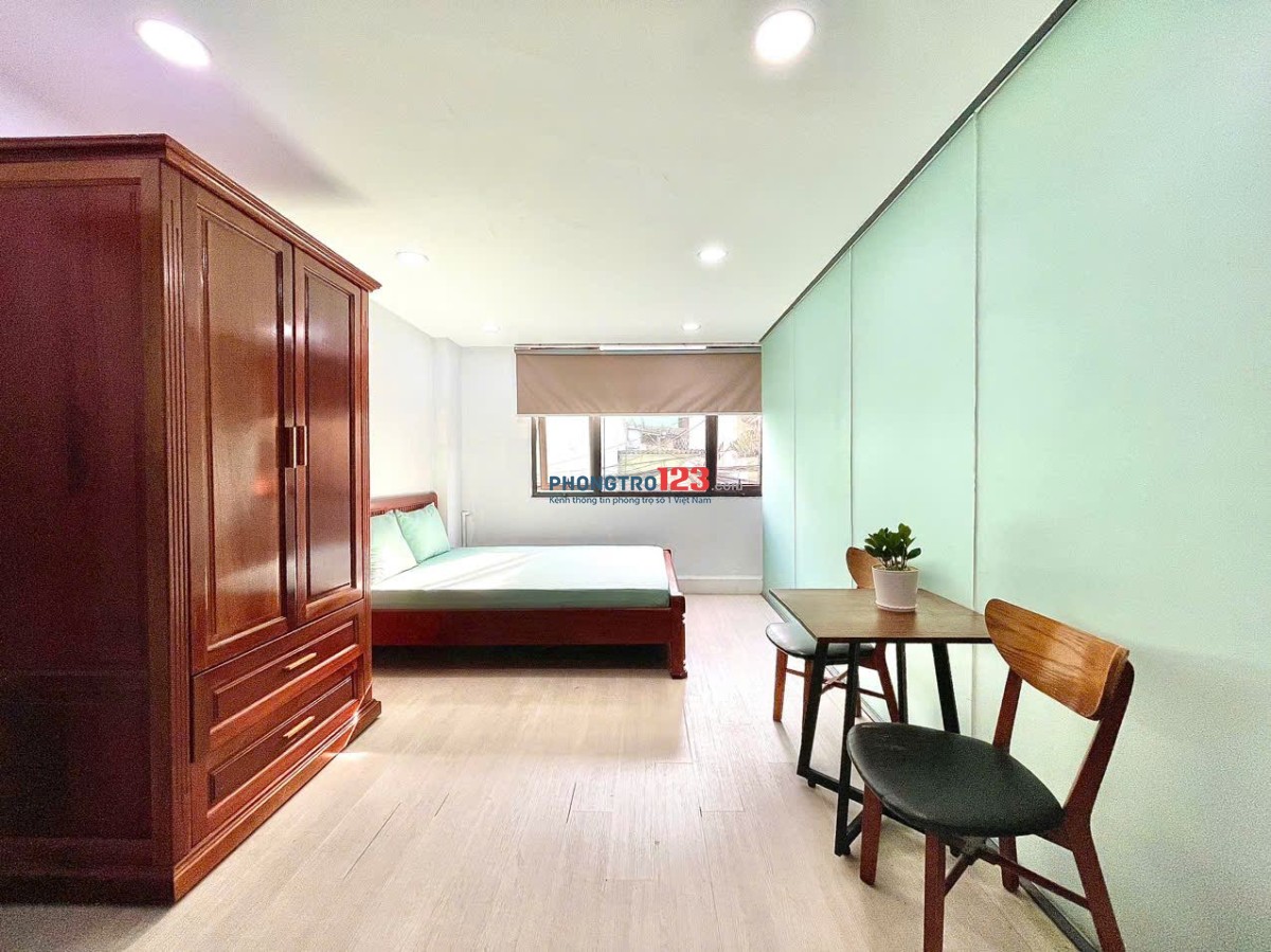 PHÒNG STUDIO BANCON THOÁNG FULL NỘI THẤT TẠI PHAN XÍCH LONG GẦN CÔNG VIÊN HOÀNG VĂN THỤ PHÚ NHUẬN