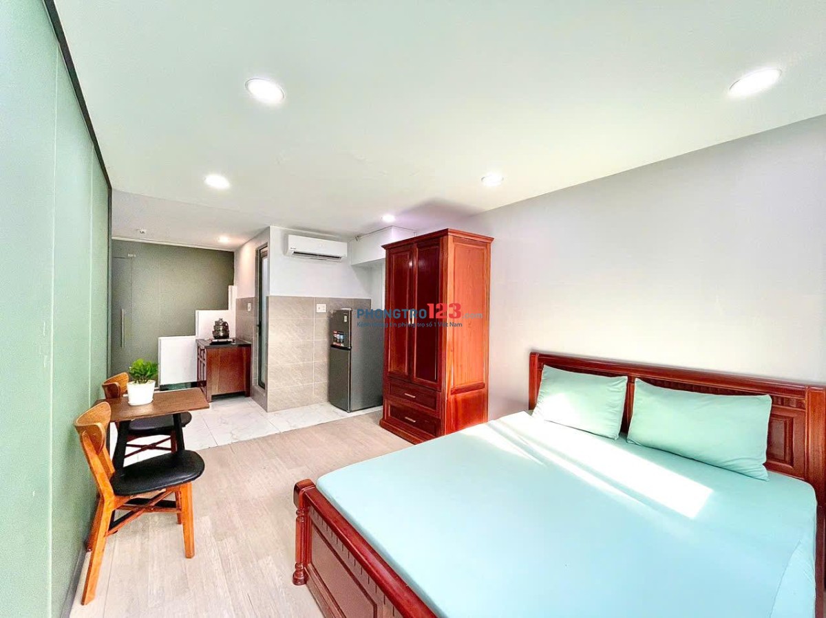 PHÒNG STUDIO BANCON THOÁNG FULL NỘI THẤT TẠI PHAN XÍCH LONG GẦN CÔNG VIÊN HOÀNG VĂN THỤ PHÚ NHUẬN