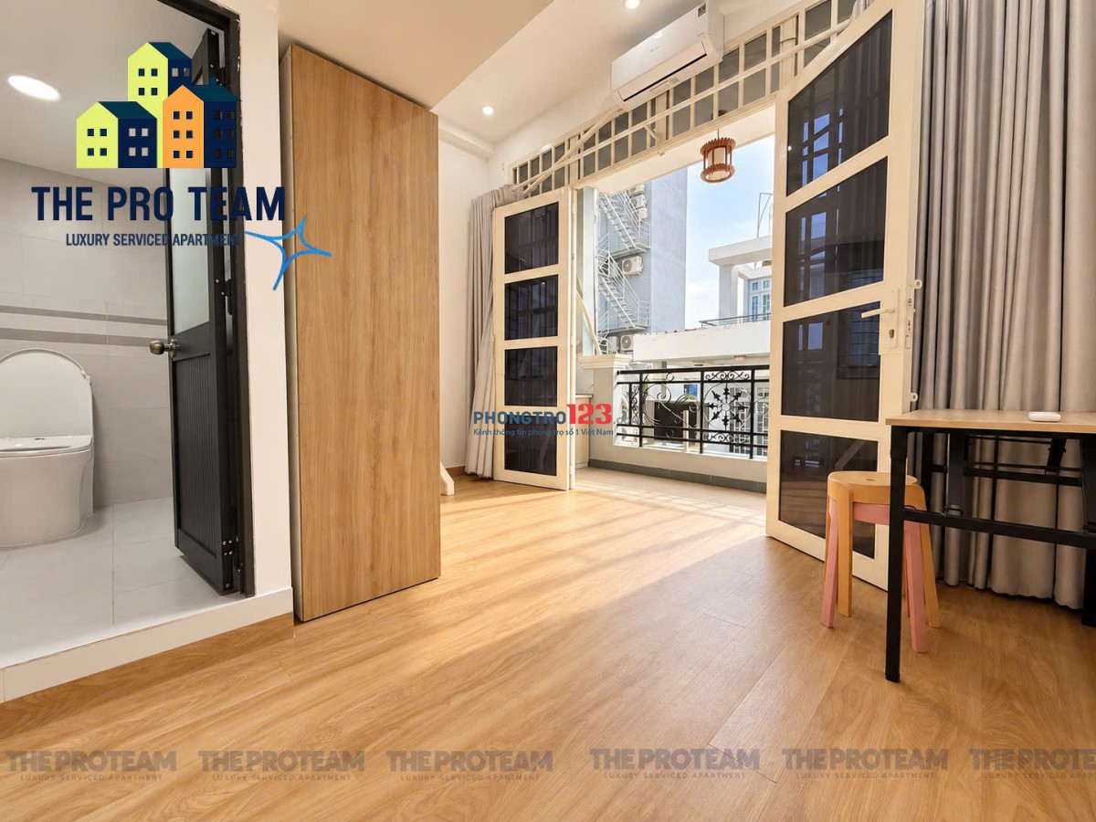 PHÒNG CÓ GÁC 45m² RỘNG RÃI – XÔ VIẾT NGHỆ TĨNH, BÌNH THẠNH GẦN NGÃ TƯ HÀNG XANH – CHỢ BÀ CHIỂU