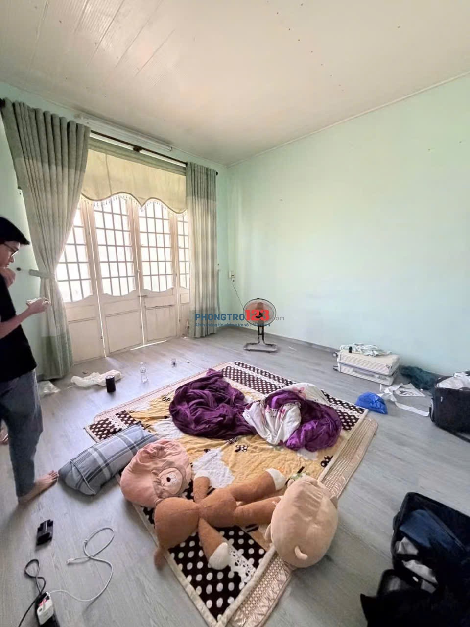 Nhà 1 lầu-2p ngủ hẻm 281 Lý Thường Kiệt, Phú Thọ giá 9tr/tháng