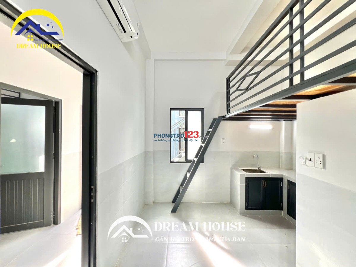  PHÒNG TRỌ GÁC CAO 1M6 – THANG MÁY – HẦM XE RỘNG SẠCH ĐƯỜNG ÂU CƠ, TÂN BÌNH GIÁP TÂN PHÚ, QUẬN 10