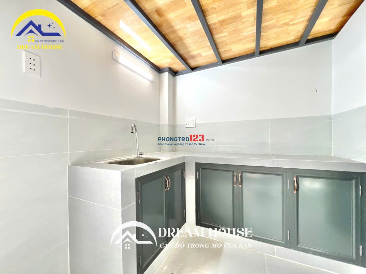  PHÒNG TRỌ GÁC CAO 1M6 – THANG MÁY – HẦM XE RỘNG SẠCH ĐƯỜNG ÂU CƠ, TÂN BÌNH GIÁP TÂN PHÚ, QUẬN 10
