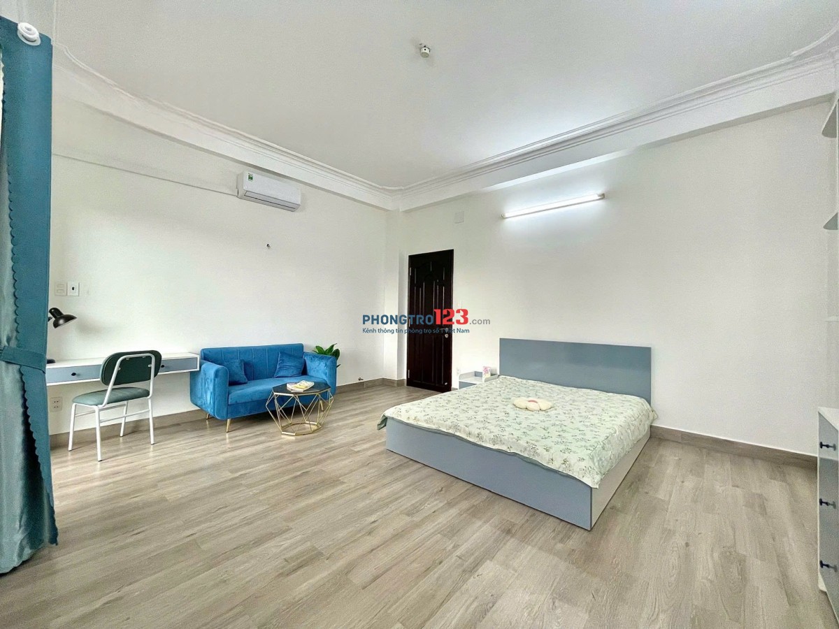 PHÒNG 45M2 BAN CÔNG THOÁNG FULL NỘI THẤT NGAY HÀNG XANH- NGUYỄN GIA TRÍ, BÌNH THẠNH