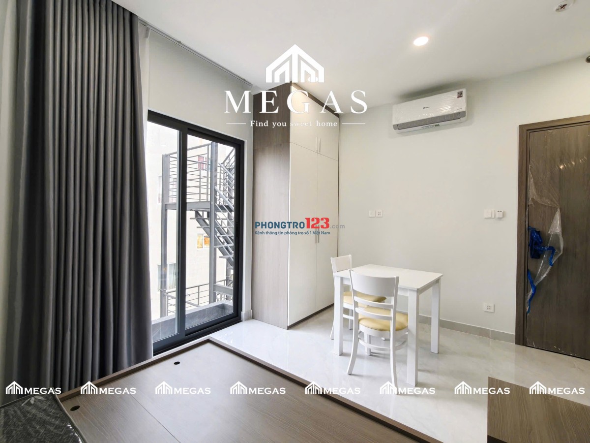 Khai trương 30P Studio ban công chỉ từ 5x 6x, Full nội thất, liền kề PMH, gần đh RMIT