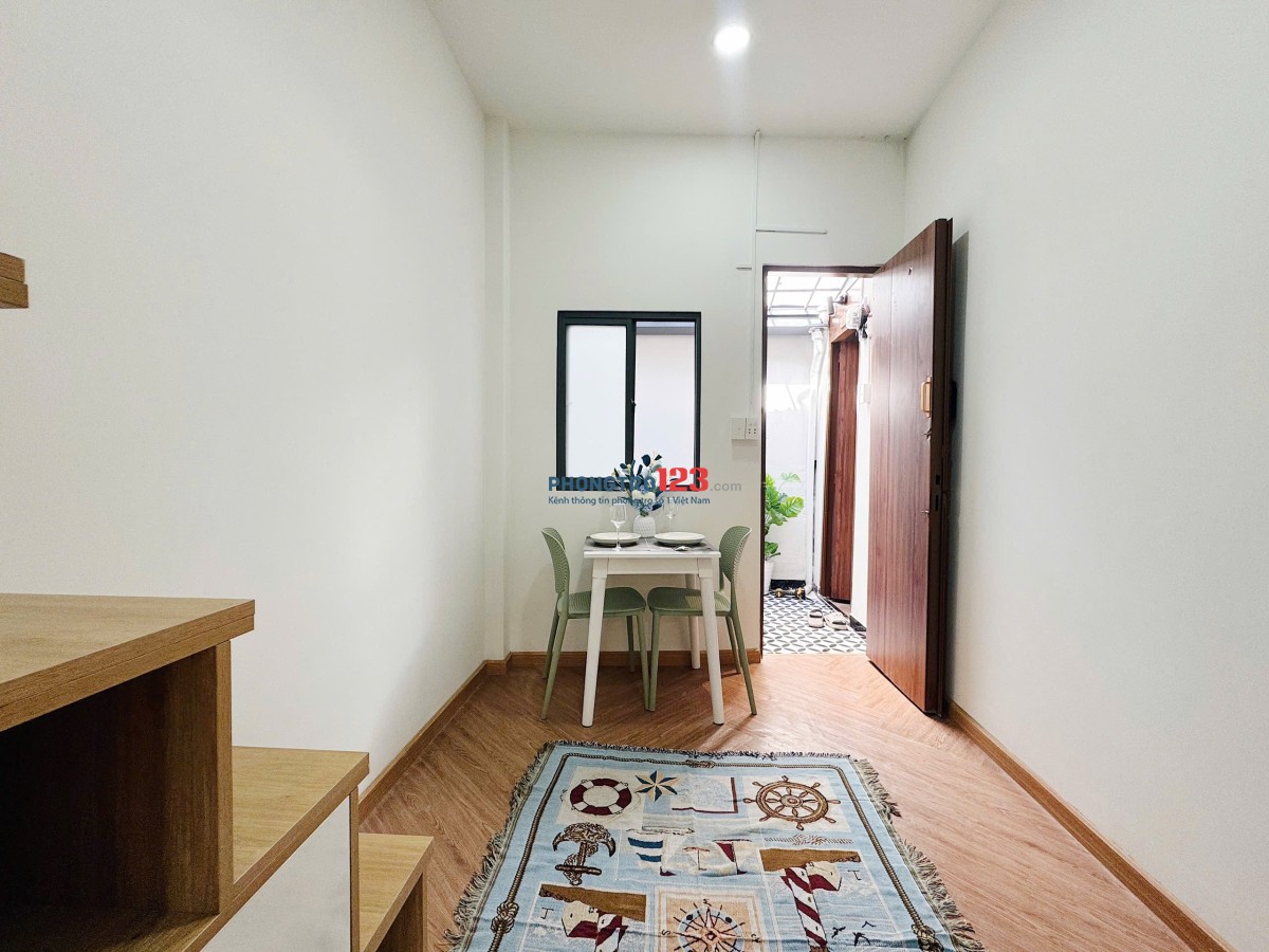 PHÒNG TRỌ CÓ GÁC TÂN BÌNH – PHÒNG ĐẸP, GIÁ MỀM , TOÀ THANG MÁY , HẦM XE