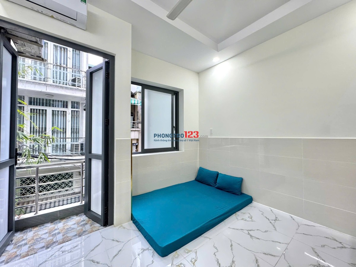 STUDIO FULL NỘI THẤT CỬA SỔ LỚN TẠI CÁCH MẠNG THÁNG 8, GẦN CÔNG VIÊN LÊ THỊ RIÊNG