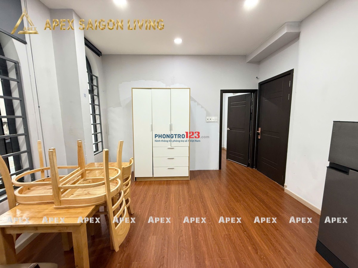XÔ VIẾT NGHỆ TĨNH (BÌNH THẠNH / SÁT QUẬN 1 & HÀNG XANH) – TÁCH BẾP, CỬA SỔ THOÁNG, FULL NỘI THẤT