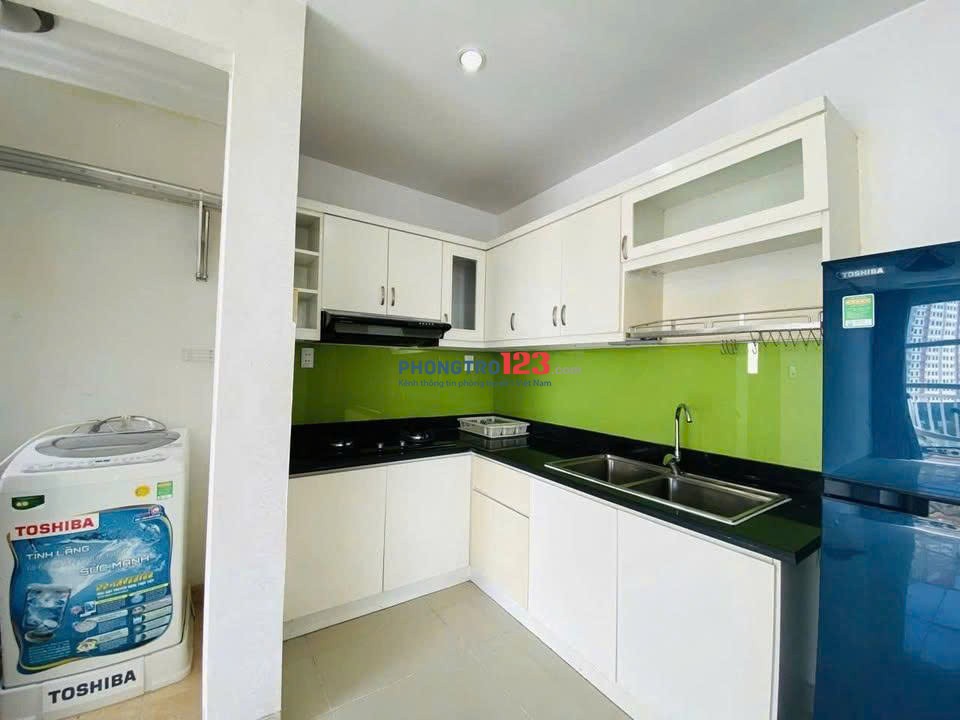 Cần cho thuê Cao Ốc Đặng Văn Ngữ có ban công, đầy đủ nội thất 87m2, 2pn giá 14 tr/th