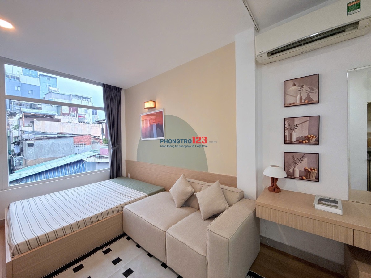 PHÒNG MỚI 45m2 FULL NỘI THẤT SIÊU XINH, THOÁNG NGAY GIÁP QUẬN 1- PHAN ĐÌNH PHÙNG, PHÚ NHUẬN
