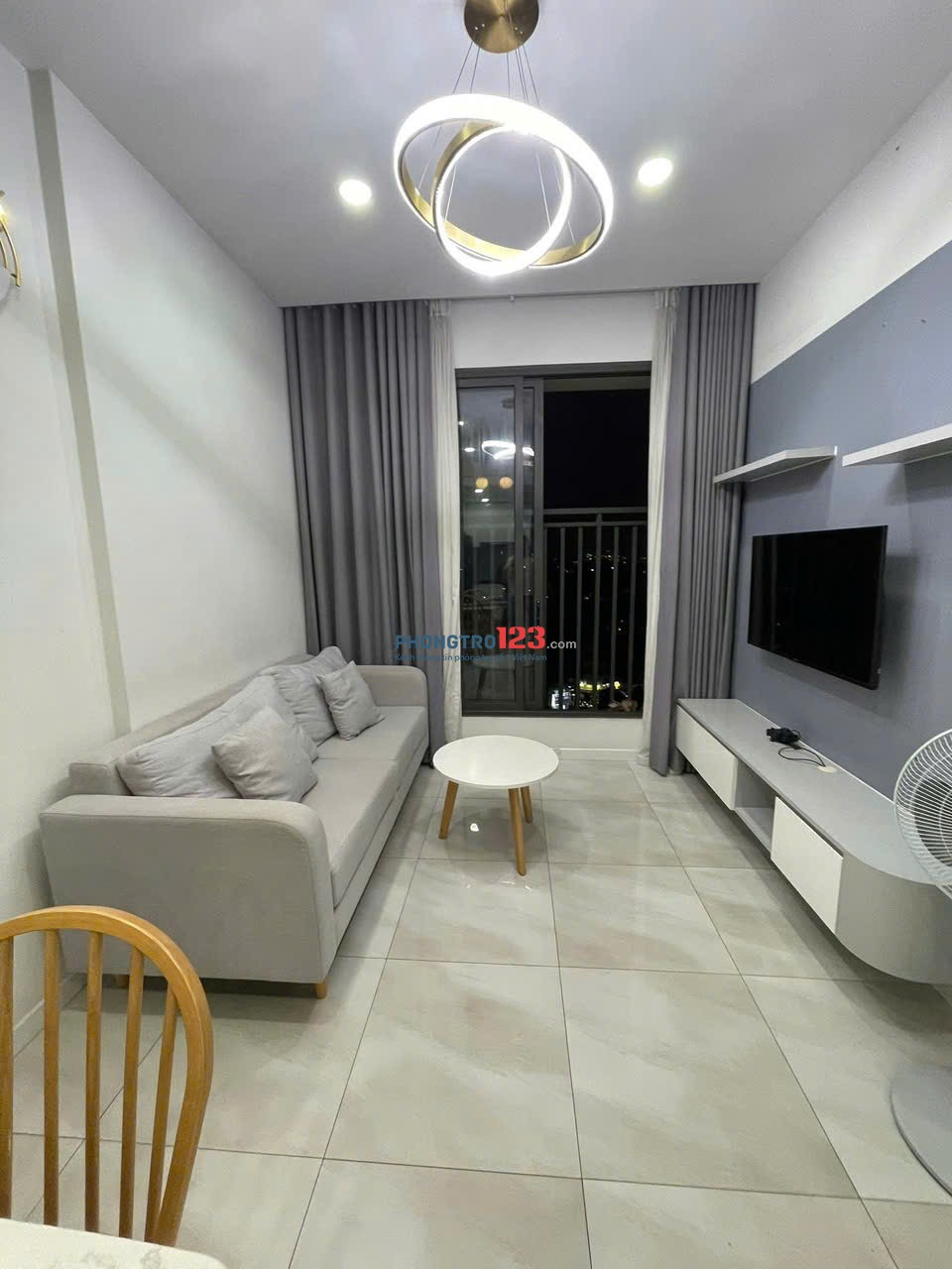 Chung cư Picity, Thạnh Xuân 13, Q12: 50m2, máy lạnh, 6,5tr/tháng, 1PN
