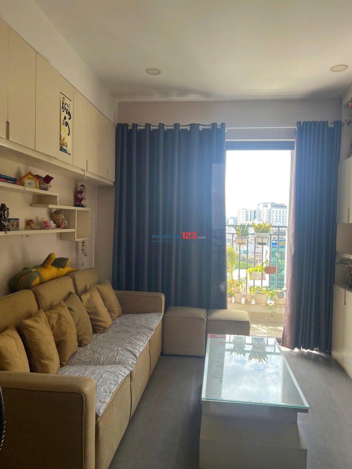 Cần cho thuê căn hộ Phúc Yên, 2PN, 79m2, ban công, full nt giá 9 tr/th