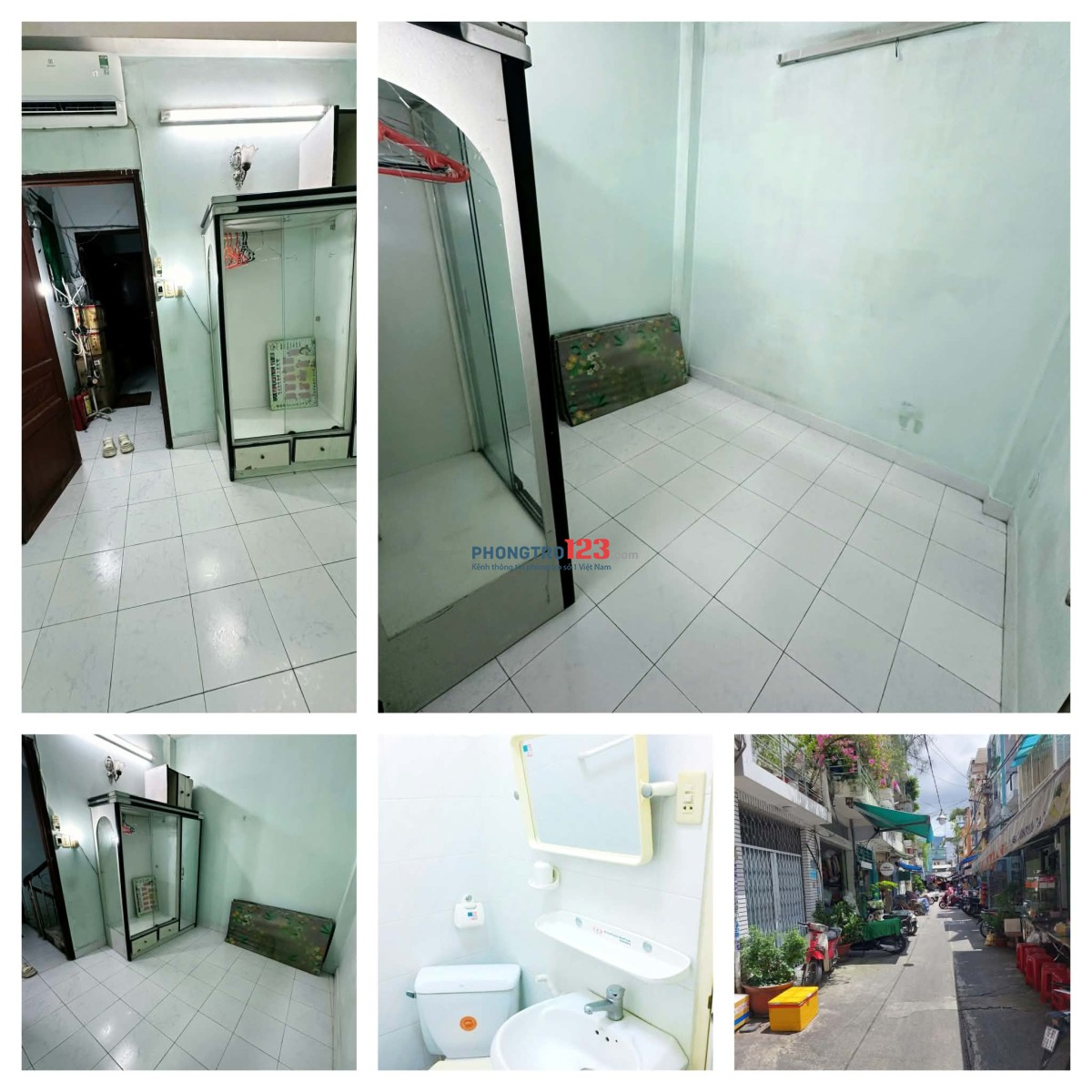 Cho thuê phòng Q3.rộng rãi thoải mái.fuff nội thất 2tr9